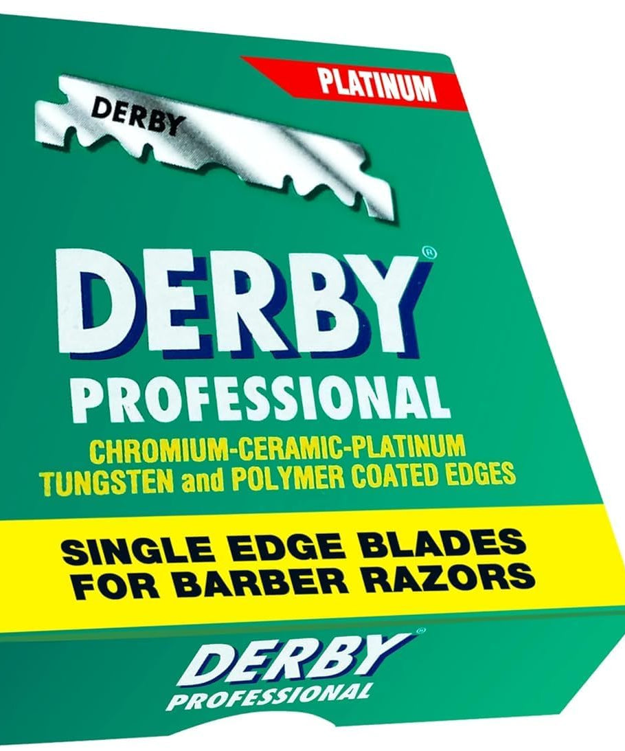Derby Professional Single Edge Razor Blade 100 Pieces