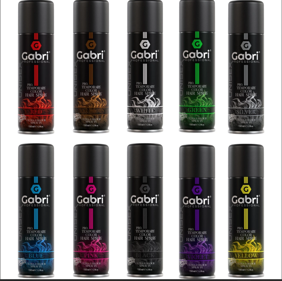 Gabri Hair Colour Spray 150ml - Gabri - Professional Barber Supplies UK | BarberWorld