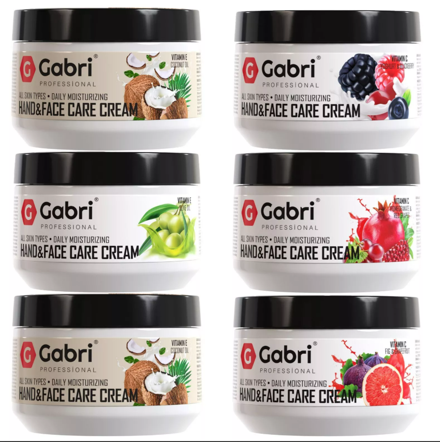 Gabri Hand & Face Care Cream 2in1 300ml - Gabri - Professional Barber Supplies UK | BarberWorld