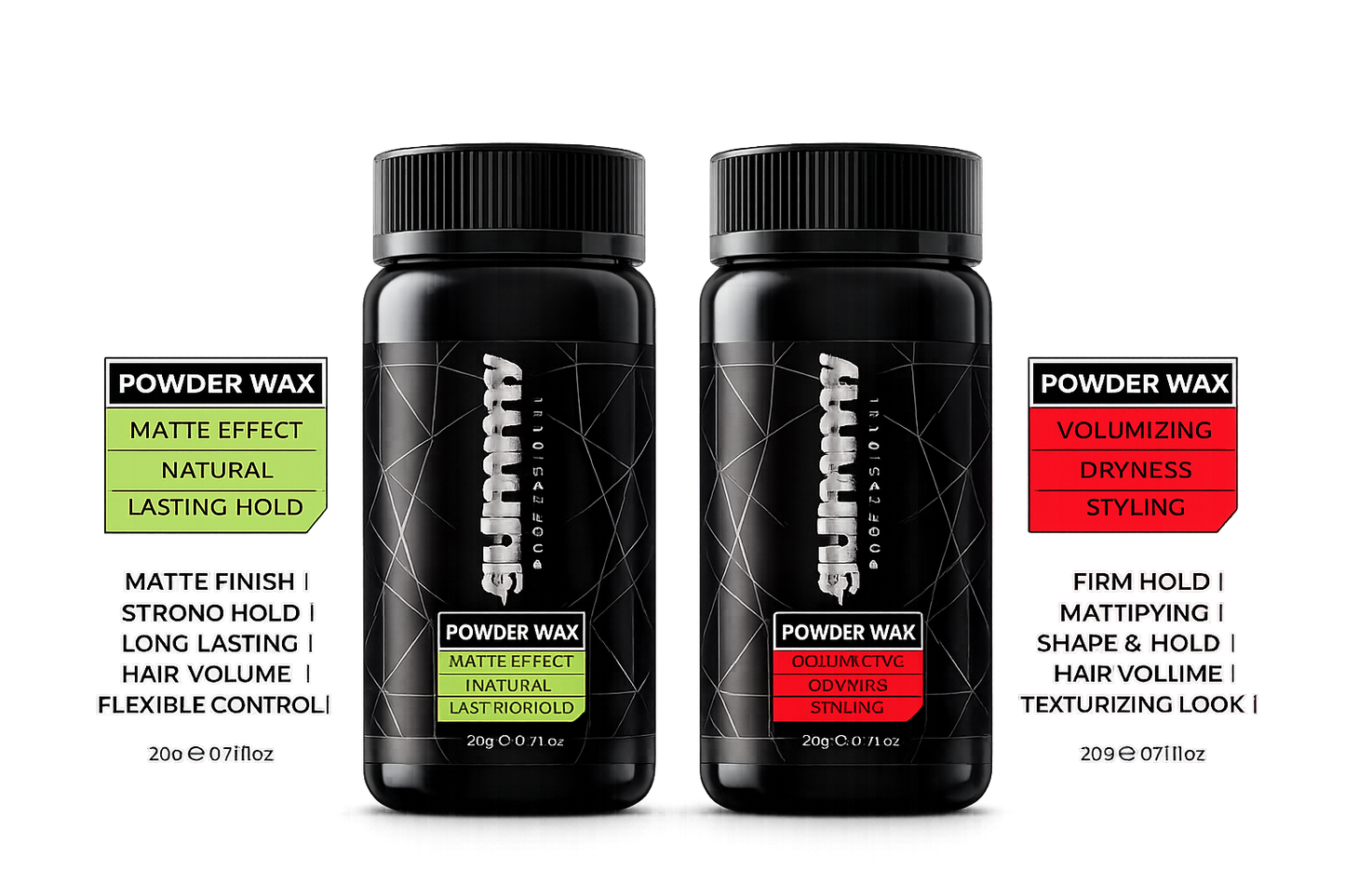 Gummy POWDER WAX MATTE EFFECT 20 GR - Gummy - Professional Barber Supplies UK | BarberWorld
