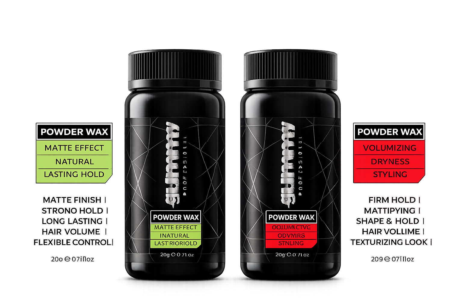 Gummy POWDER WAX MATTE EFFECT 20 GR - Gummy - Professional Barber Supplies UK | BarberWorld