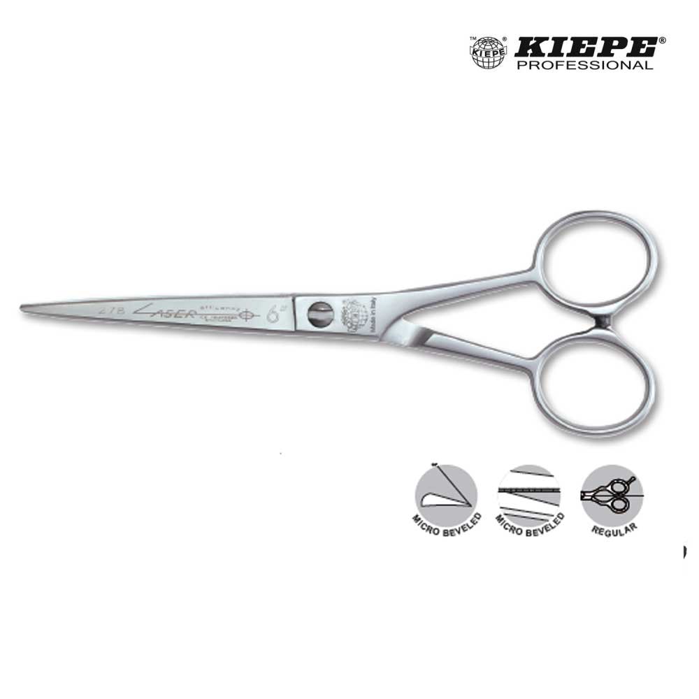 KIEPE Laser Micro 278 professional scissors for hair cutting 6 Inches 16cm