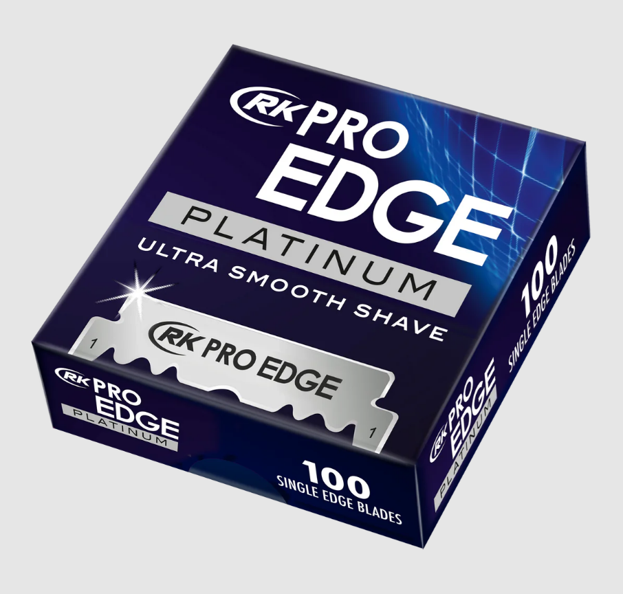 RK Pro Edge Single Edge Razor Blades 100pk