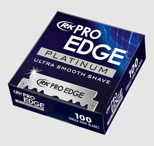 RK Pro Edge Single Edge Razor Blades 100pk