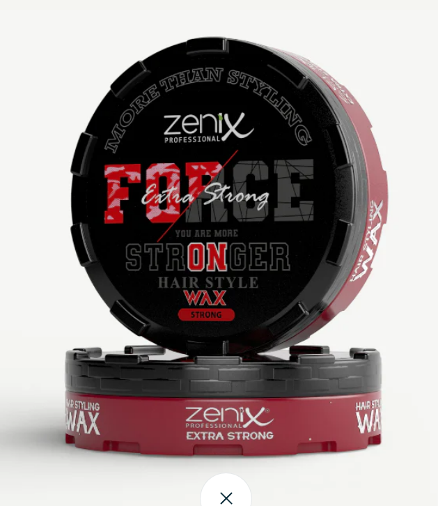 ZENIX Force Hair Style Wax 150ml - Zenix - Professional Barber Supplies UK | BarberWorld
