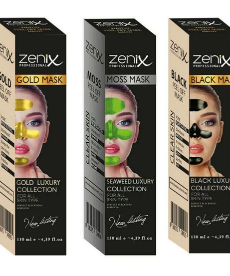 Zenix Professional Peel Of Mask Gold&Black