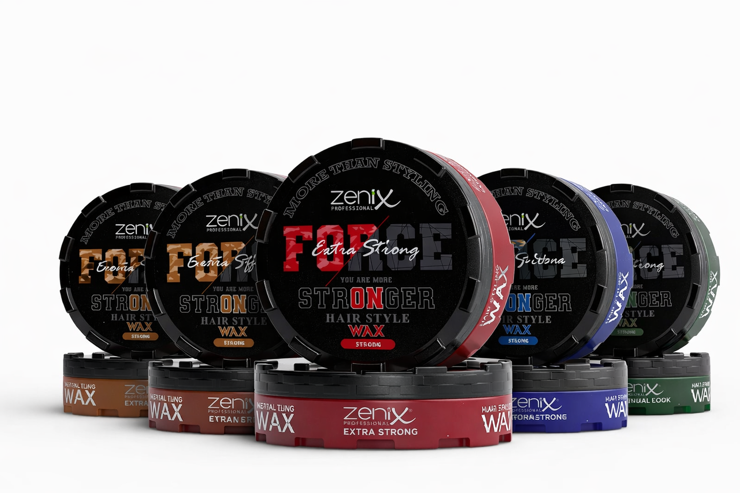 ZENIX Force Hair Style Wax 150ml - Zenix - Professional Barber Supplies UK | BarberWorld