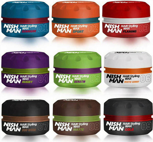 Nishman Hair Styling Wax Series 150ml
